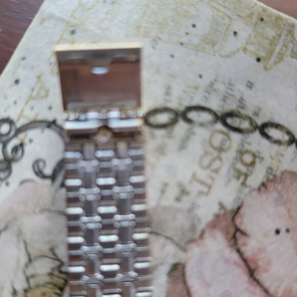 Vintage Watches Elgin Gold Tone Quartz Day Date Mens Dress Watch 1980s - Picture 9 of 10